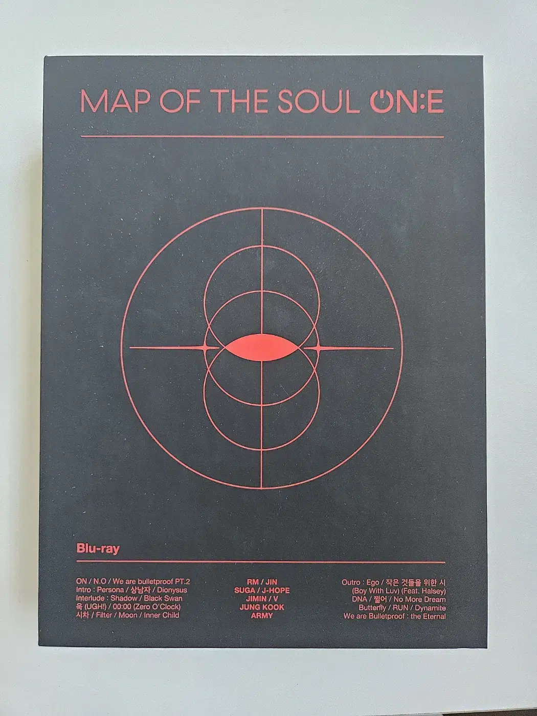 map of the soul: one bluray(블루레이)